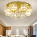 Contemporary Crystal Flush Mount Ceiling Lights
