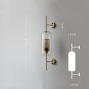 Modern Glass Bathroom Wall Light