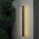 Modern Minimalist Waterproof Outdoor Linear Wall Lamp for Porch