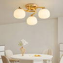 Contemporary Modern Semi-Flush Mount Ceiling Light
