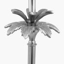 Trafalgar Nickel Palm Tree Floor Lamp Base Only