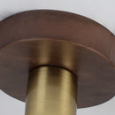 Nordic Walnut Minimalist Hallway Ceiling Light
