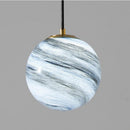 Creative Planet Glass Pendant Light For Bedroom