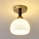 Modern White Wood Hallway Ceiling Lighting