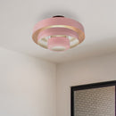 Mid-Century Iron Ceiling Lights