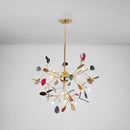 Nordic Creative Light Luxury Agate Stone Chandelier