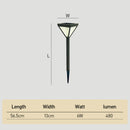 Antique Solar Outdoor Led Floor Strip Lights