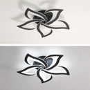 Contemporary Flower Shape Iron LED Ceiling Light For Living Room