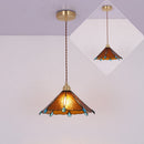 Retro Stained Glass Tiffany Pendant Light