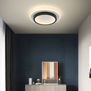 Set of 2 Black LED Hallway Ceiling Lights