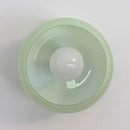Retro Round Glass Living Room Ceiling Lights
