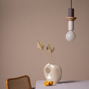 Design Colored Wood Blocks Pendant Light