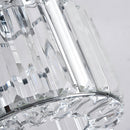 Modern Crystals Semi Flush Mount Ceiling Light for Hallway