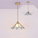 Retro Stained Glass Tiffany Pendant Light