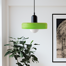Bauhaus Modern Art Decor Colorful Glass Ceiling Pendant Light