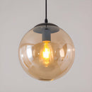 Modern Globe Pendant Light Sphere Glass For Living Room Kitchen