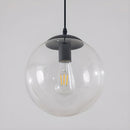 Nordic Simple Round Glass Kitchen Hanging Pendant Light