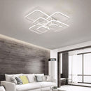 Nordic Creativity Multi-square Living Room LED Ceiling Light