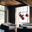 Postmodern Cherry Design Double-Headed Pendant Lamp