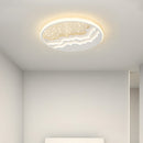 Creative Geometric White Iron LED Ceiling Lights