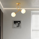 Creative Hallway Glass Ceiling Light