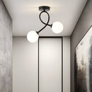 Creative Hallway Glass Ceiling Light