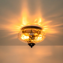 Vintage Glass Shade Hallway Ceiling Lights