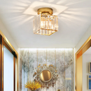 Semi Flush Mount Ceiling Lights, Modern Crystal Hallway Ceiling Lamp