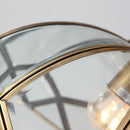 Vintage Copper Geometry Ceiling Hallway Light