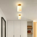 Gold Mini Glass Hallway Ceiling Light