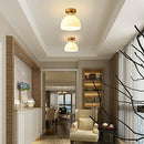 Gold Mini Glass Hallway Ceiling Light