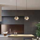 Modern Metal Glass Pendant Light