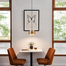 Modern Metal Glass Pendant Light