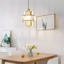 Luxury Elegance Glass Gold Pendant Lighting