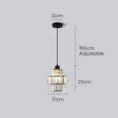 Luxury Elegance Glass Gold Pendant Lighting