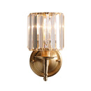 Luxury Clear Crystal Small Wall Light