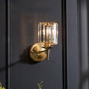 Luxury Clear Crystal Small Wall Light