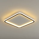 Geometry Square Simple LED Ceiling Light For Bedroom