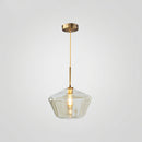 Industrial Glass Living Room Pendant Light