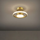 Contemporary Gold Acrylic Hallway Ceiling Lights