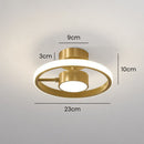 Contemporary Gold Acrylic Hallway Ceiling Lights