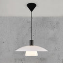 Minimalist White Glass Pendant Lights For Living Room
