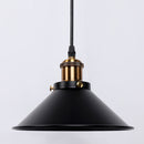 Industrial Retro Black Iron Kitchen Hanging Pendant Light