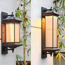 Solar Outdoor Glass Long Wall Light
