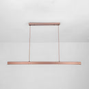 Minimalist One-line Long LED Dining Room Pendant Lights