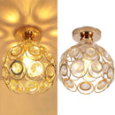Art Gold Creative Glass Hallway Ceiling Lighting