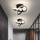 Set of 2 Modern LED Ceiling Lights for Hallway