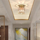 Semi Flush Mount Ceiling Lights, Modern Crystal Hallway Ceiling Lamp