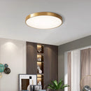 Set of 2 Circular LED Bedroom Low Ceiling Light
