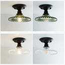 Simple Semi Flush Ceiling Light for Hallway
